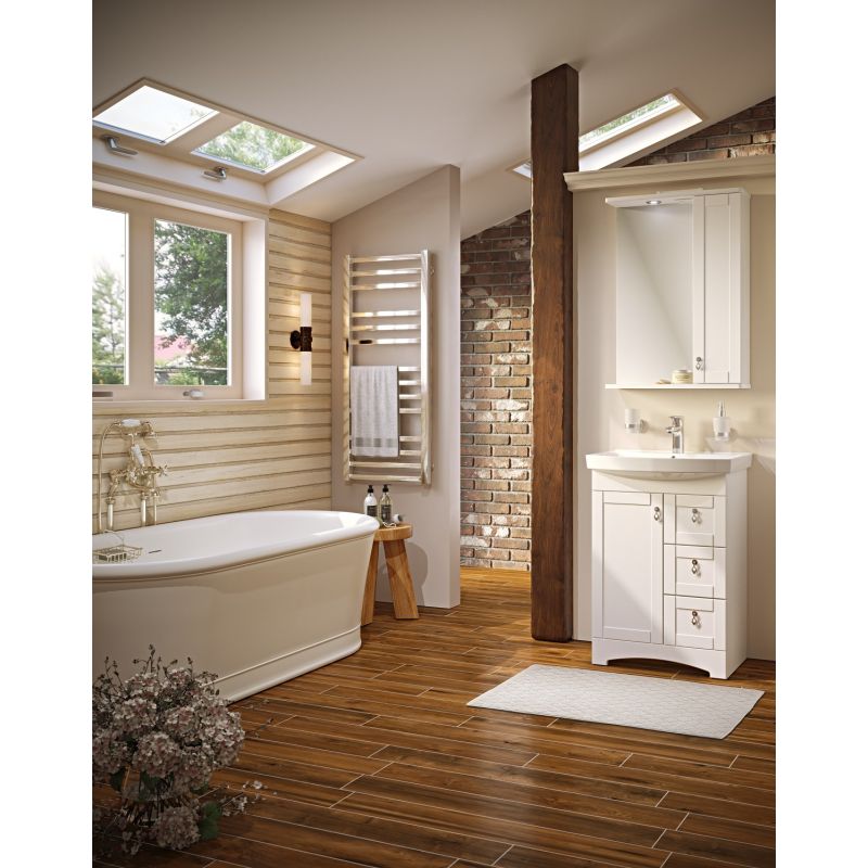 Тумба под раковину Runo Мерида 60 00-00000823 Белая