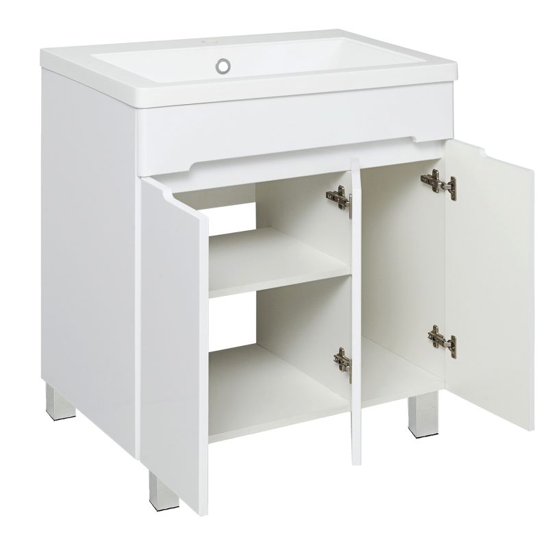 Тумба под раковину Runo Парма 75 00-00001040 Белая