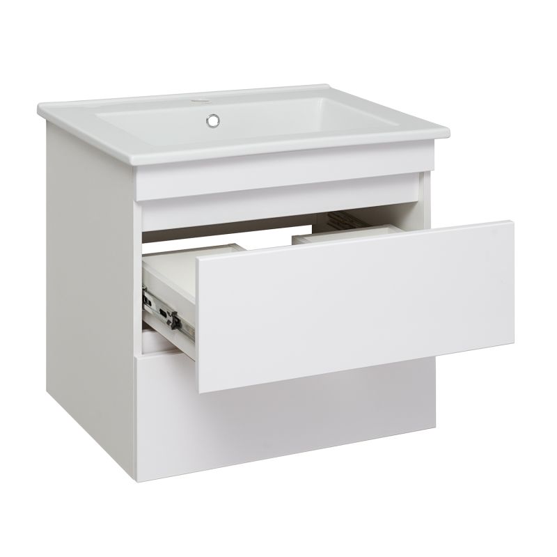 Тумба под раковину Runo Манхэттен 65 00-00001046 Белая