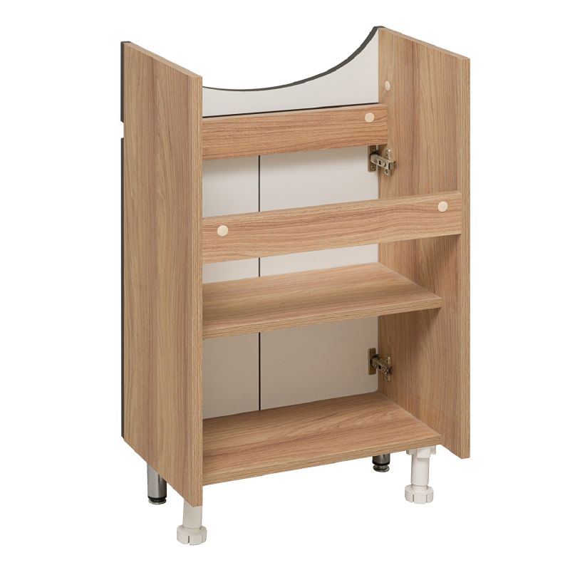 Тумба под раковину Runo Лада 50 00-00001164 Дуб серый Графит