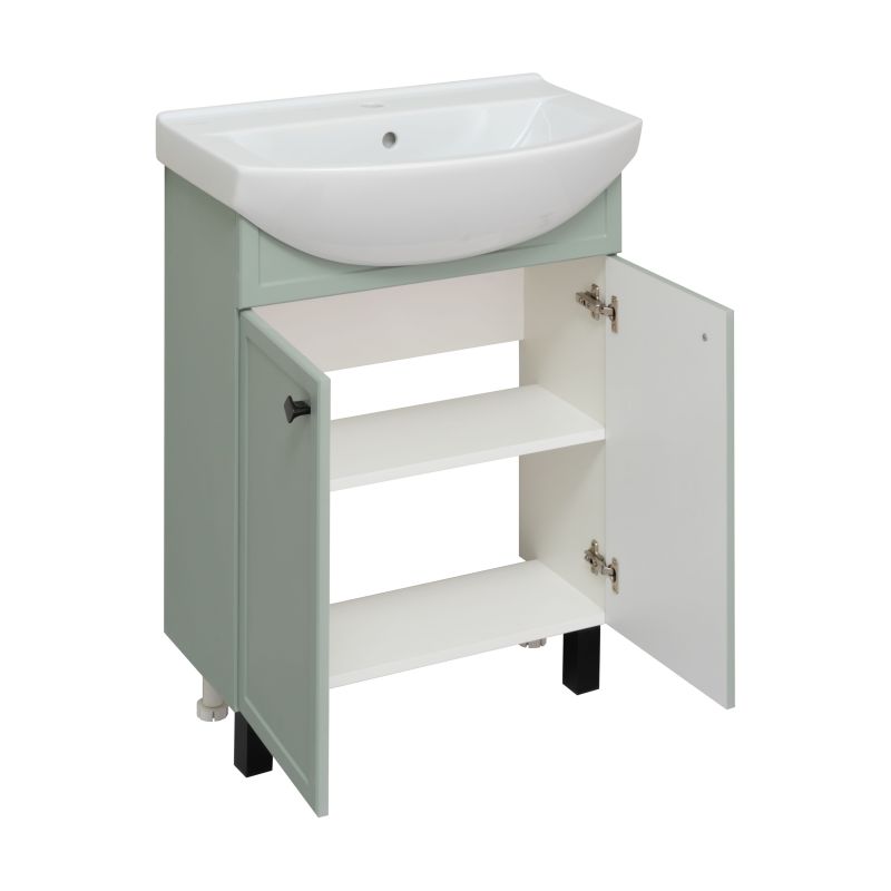 Тумба под раковину Runo Римини 65 00-00001273 Мята