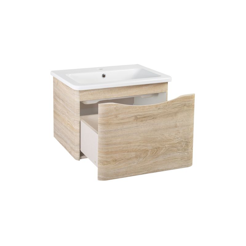 Тумба под раковину Runo Тоскана 60 00-00001413 Светлое дерево