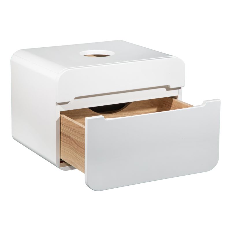 Тумба под раковину Runo Ницца 60 00-00002122 Белая