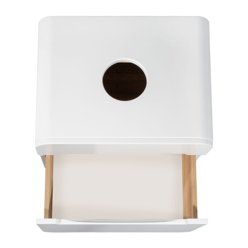 Тумба под раковину Runo Ницца 60 00-00002122 Белая