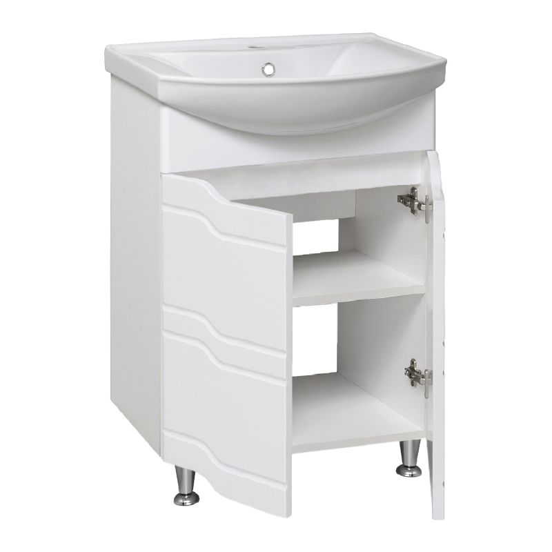 Тумба под раковину Runo Стиль 65 УТ000002338 Белая