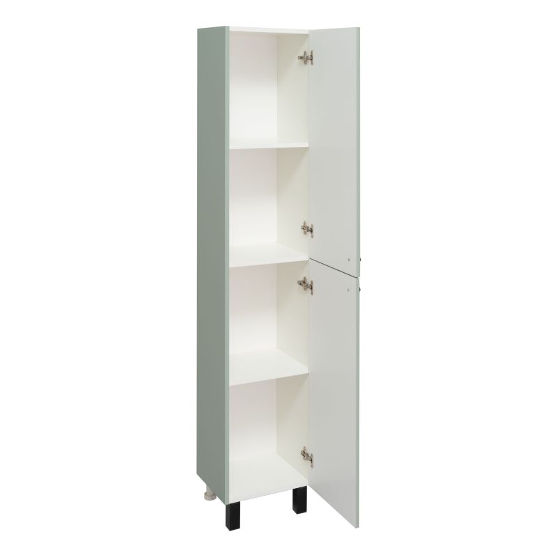 Шкаф пенал Runo Римини 35 R 00-00001271 Мята