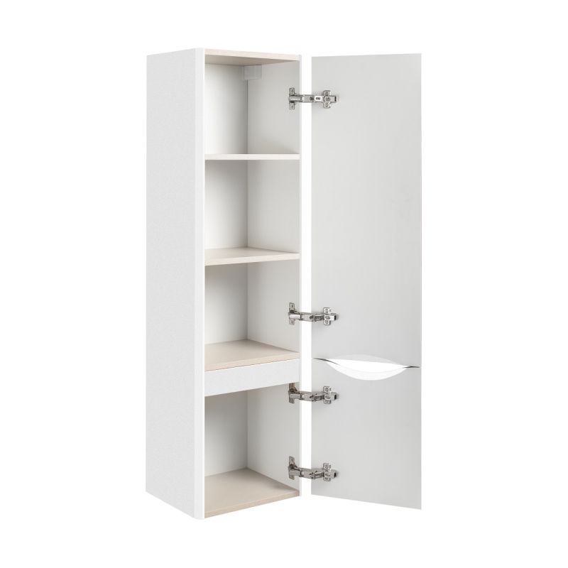 Шкаф пенал Runo Тоскана 35 00-00001418 подвесной Белый