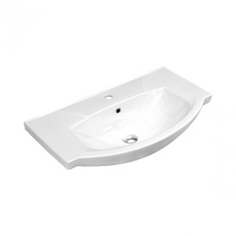 Умывальник Runo мебельный Rosa Элеганс 75 УТ000001314 Белый