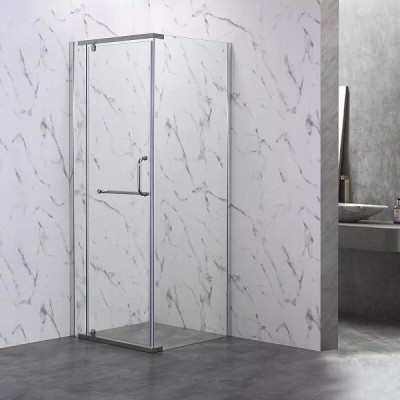 Душевой уголок Veconi Rovigo RV18-10080-01-C5, 100 x 80 см, стекло прозрачное, профиль хром