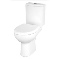 Сиденье для унитаза Cersanit Nature DPL EO с микролифтом, белый, S-DS-NTR-DL-t, 60335