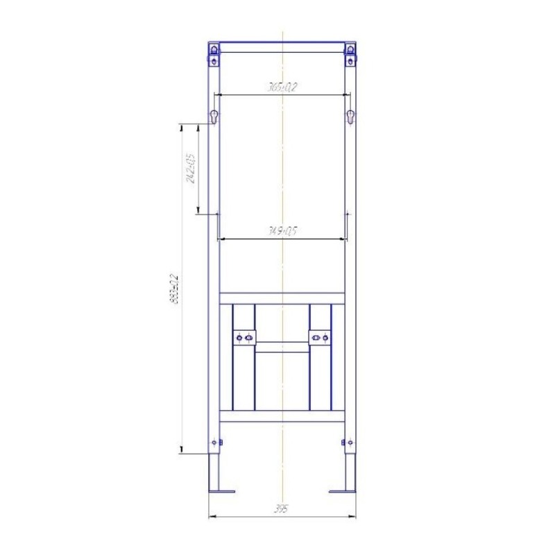 Инсталляция Cersanit Link Pro S-IN-MZ-LINK_PRO для унитаза с бачком