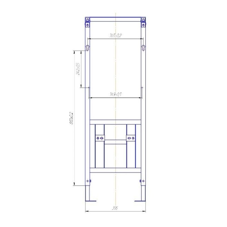 Инсталляция Cersanit Link Pro S-IN-MZ-LINK_PRO для унитаза с бачком
