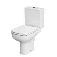 Напольный унитаз Cersanit Colour KO-COL011-3/5-COn-DL-w сиденье микролифт, белый