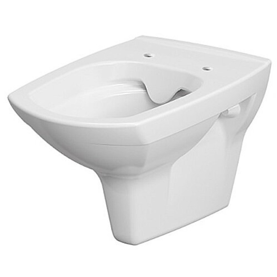 Подвесной унитаз Cersanit Carina New Clean On S-MZ-CARINA-COn-DL-w безободковый, сиденье микролифт