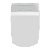 Подвесной безободковый унитаз Cersanit Carina XL Clean On DPL EO slim, крышка-сиденье с микролифтом, белый, S-MZ-CARINA-XL-COn-S-DL-w, 62955