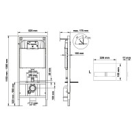 Подвесной унитаз Cersanit Delfi S-MZ-DELFI-PL, безободковый, с сиденьем микролифт, белый