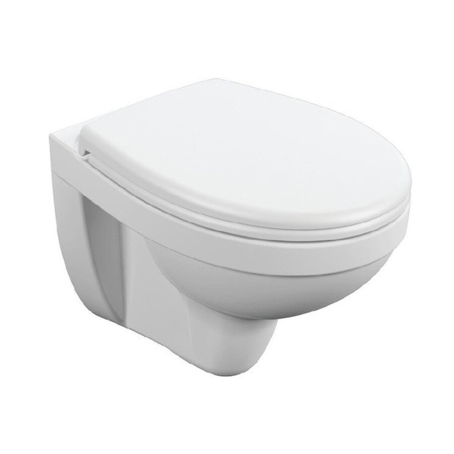 Подвесной унитаз Cersanit Delfi S-MZ-DELFI-PL, безободковый, с сиденьем микролифт, белый
