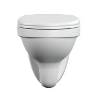 Подвесной унитаз Cersanit Delfi S-MZ-DELFI-PL, безободковый, с сиденьем микролифт, белый
