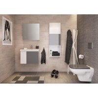 Раковина Cersanit Colour S-UM-COL50/1-w 50 см, прямоугольная, белый, 60919
