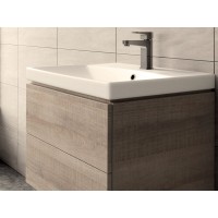 Раковина Cersanit Como S-UM-COM50/1-w, 50 см, накладная, белая