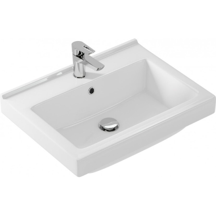 Раковина Cersanit Grand S-UM-GRA60/1-w, 60 х 45,5 см, белая