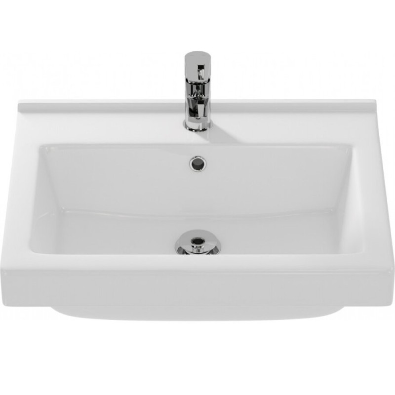Раковина Cersanit Grand S-UM-GRA60/1-w, 60 х 45,5 см, белая