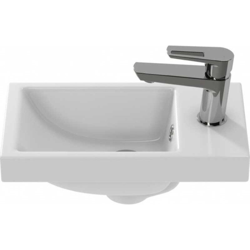 Раковина Cersanit Moduo, 40 S-UM-MOD40/1, 40 x 22 см, цвет белый