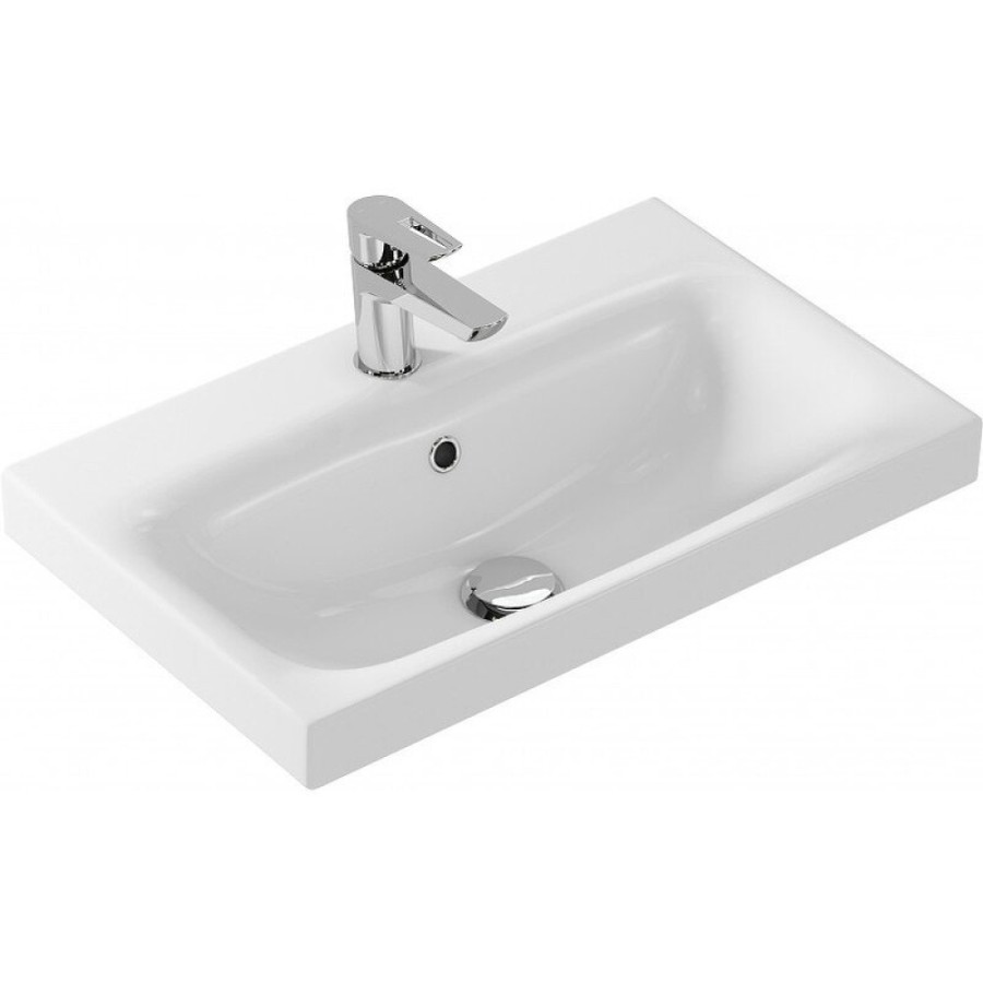 Раковина Cersanit Moduo Slim S-UM-MOD60SL/1, 60 см, фарфор, белая