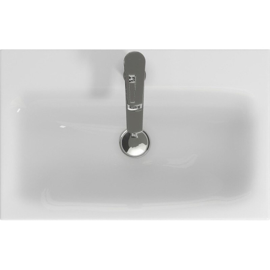 Раковина Cersanit Moduo Slim S-UM-MOD60SL/1, 60 см, фарфор, белая