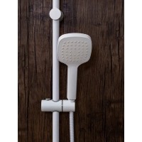 Душевая лейка Orange O-Shower S04HSW, 1 режим, цвет белый матовый