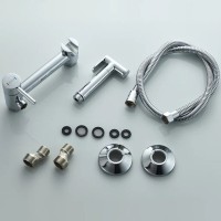 Гигиенический душ Shevanik S107, со смесителем, цвет хром