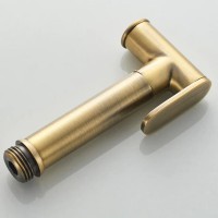 Гигиенический душ Shevanik S107Q, со смесителем, цвет бронза