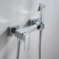 Гигиенический душ Shevanik S137, со смесителем, цвет хром