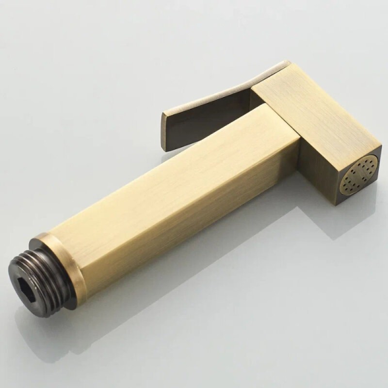 Гигиенический душ Shevanik S137Q, со смесителем, цвет бронза