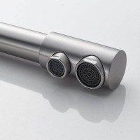 Смеситель для кухонной мойки Shevanik S328L, с подключением к фильтру, цвет сатин