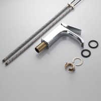 Смеситель для раковины Shevanik S4001, цвет хром