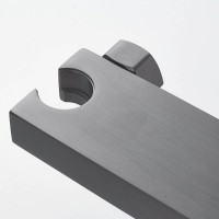 Гигиенический душ Shevanik S4005T-1, со смесителем, вороненая сталь, gunmetal