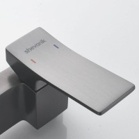 Гигиенический душ Shevanik S4005T-1, со смесителем, вороненая сталь, gunmetal