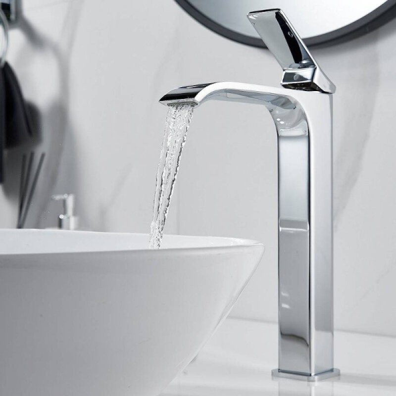 Смеситель для раковины Shevanik S4011, цвет хром