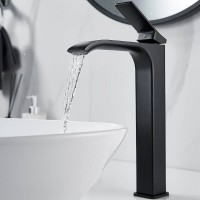 Смеситель для раковины Shevanik S4011H, цвет черный матовый