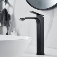 Смеситель для раковины Shevanik S4011H, цвет черный матовый