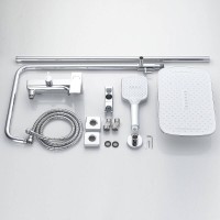 Душевая система Shevanik S4036, цвет хром