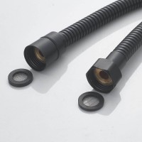 Душевая система Shevanik S4036H, цвет черный матовый