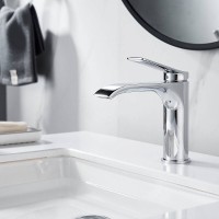 Смеситель для раковины Shevanik S4101, цвет хром