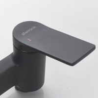 Гигиенический душ Shevanik S4105H-1, со смесителем, цвет черный матовый