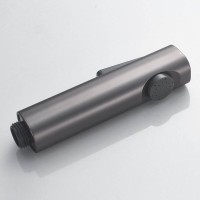 Гигиенический душ Shevanik S4105T-1, со смесителем, вороненая сталь, gunmetal
