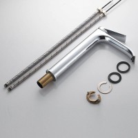 Смеситель для раковины Shevanik S4111, цвет хром