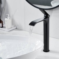 Смеситель для раковины Shevanik S4111H, цвет черный матовый