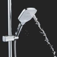 Душевая система Shevanik S4136, цвет хром