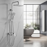 Душевая система Shevanik S4136, цвет хром